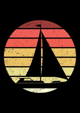 Sailing Retro Vintage