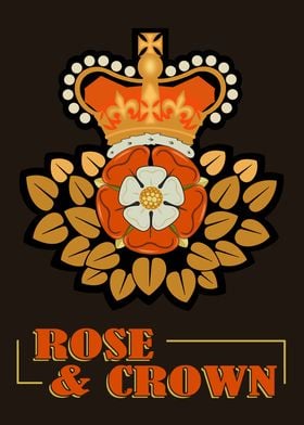 Rose and Crown Pub Sign