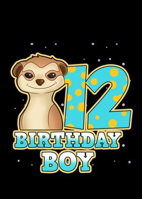 Birthday Boy 12 Meerkat