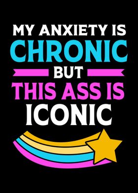 Cute Anxiety Colorful