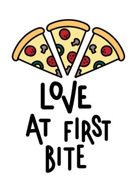 Love at the first bite