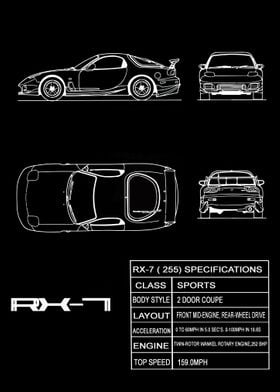 RX7 Blueprint