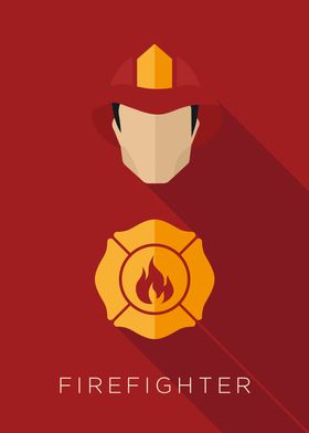 Minimalistic Firefighter