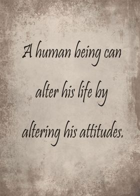 Altering attitudes
