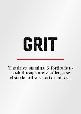 grit