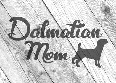 Dalmatian mom