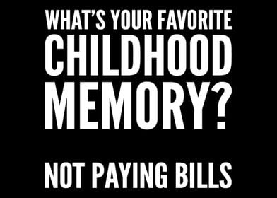 Childhood memory Mature Pe