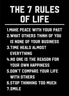 the 7 rules of life