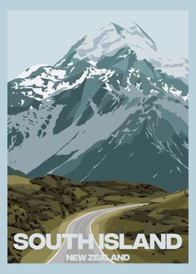 South Island Poster