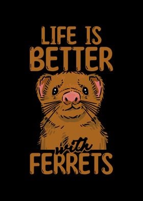 Ferret Lover Animals Gifts