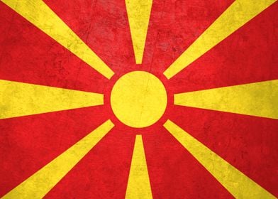 Flag of North Macedonia