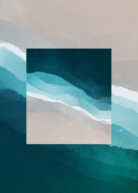 Abstract beach tones