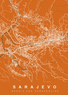 SARAJEVO Map