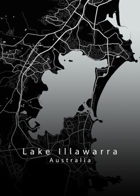 Lake Illawarra City Map