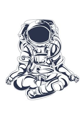 Ink Spiritual Astronaut
