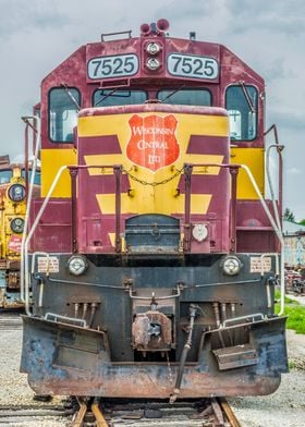 WC 7525 Locomotive