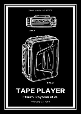 Tape player patent