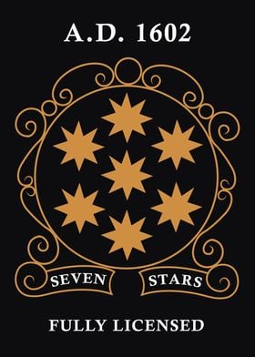 Seven Stars Pub Sign