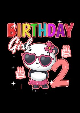 Birthday Girl 2 Panda