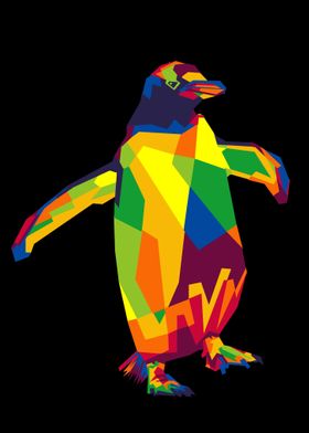 penguin popart