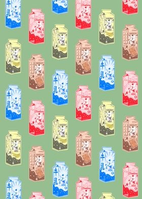 Flavoured milk pattern