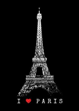 I Love Paris France