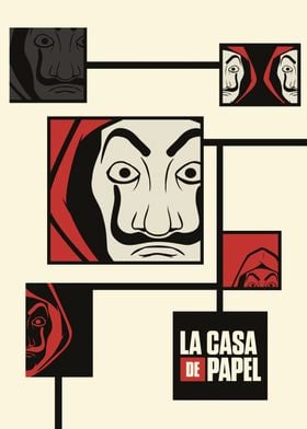  La Casa De Papel (Money Heist) TV Show 4K Wallpapers, La Casa  De Papel TV Shows Official Photo Poster, La Casa De Papel Print Art :  Handmade Products