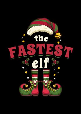 Fastest Elf Elf Christmas