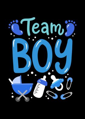 Team Boy Gender Reveal