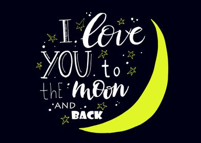 Love you to moon and back