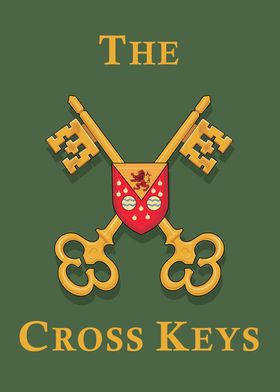 The Cross Keys Pub Sign