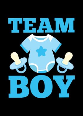 Team Boy Gender Reveal