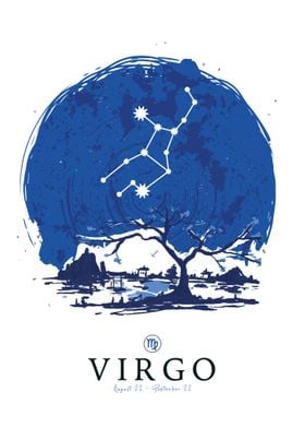 Virgo Zodiac Constellation