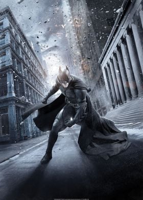 Batman in Gotham' Poster by DC Comics | Displate