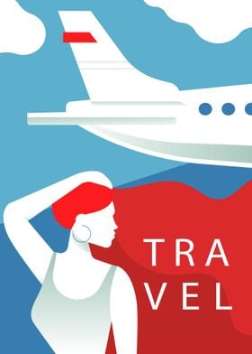 retro travel posters