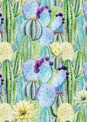 Painting cactus