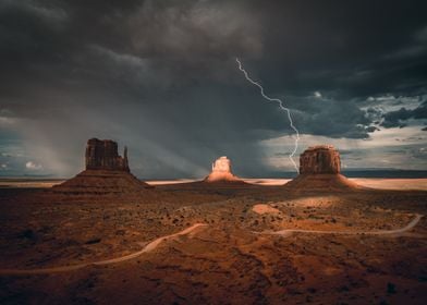 Monument Valley Storm