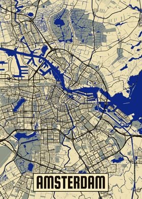 Amsterdam Map