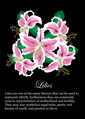 Lilies poster