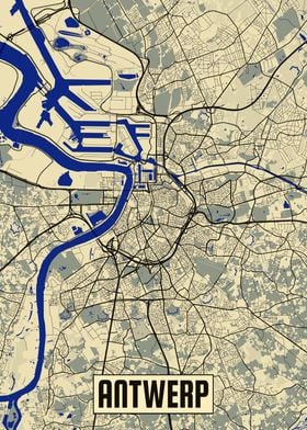 Antwerp Map