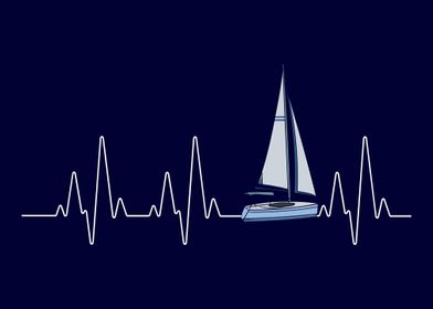 Sailing Yacht Heartbeat