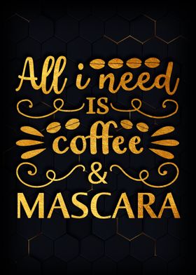 Coffee and mascara