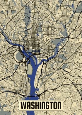 Washington D C Map