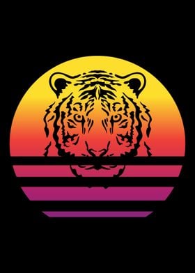 Tiger Retro Vintage