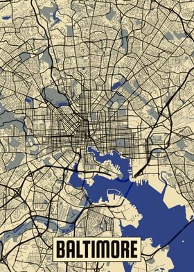 Baltimore Map