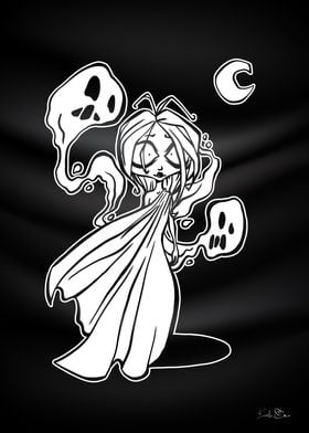 Creepy Girls ghost