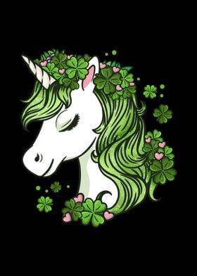 Unicorn St Patricks Day