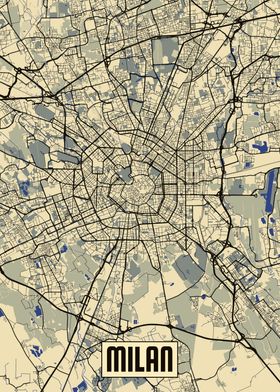 Milan Map