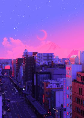 Tokyo Pink Light