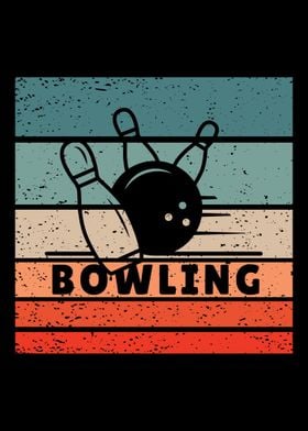 Bowling Retro Vintage